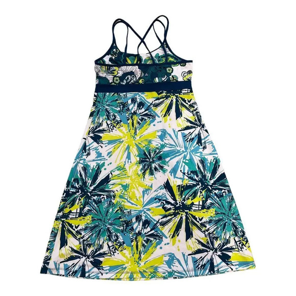 Prana Athletic Pattern Sundress w/ Built In Bra - Picture 2 of 4